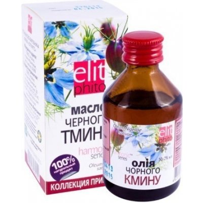 Elit Olej z kmínu černého 100% 50 ml