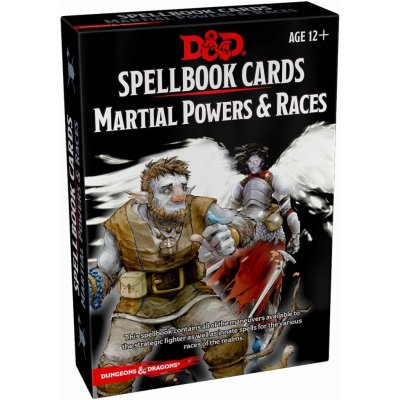 Gale Force Nine Dungeons & Dragons: Spellbook Cards Martial Powers & Races 61 Cards – Hledejceny.cz