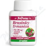 MedPharma Brusinky D-manóza 37 tablet – Hledejceny.cz