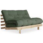 Root by Karup 140*200 cm raw bezbarvé + futon olive green 756 – Hledejceny.cz
