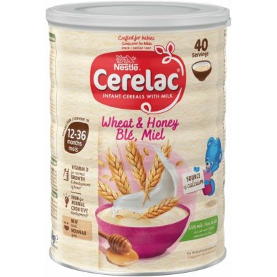 Nestlé Cerelac pšeničná mléčná s medem 1 kg – Zboží Dáma