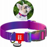 Waudog Nylonový obojek s QR kódem pro psa Gradient – Zboží Mobilmania