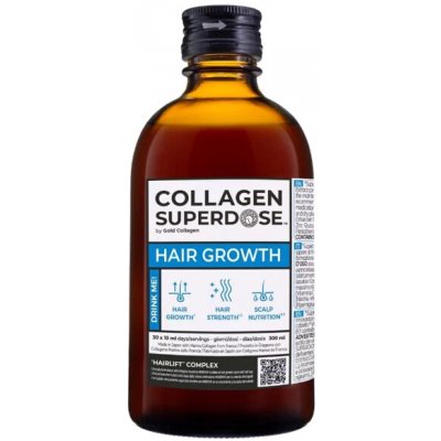 Gold Collagen Superdose Hair Growth Strong Hair 300 ml – Hledejceny.cz