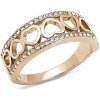 Prsteny Mabell Dámský prsten z chirurgické oceli DACEY CZ221TK3194 5C45