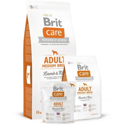 Brit Care Adult Medium Breed Lamb & Rice 3 x 12 kg