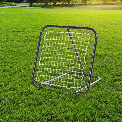 HOMCOM Odrazová branka 78x84x65-78 cm | černá – Zboží Dáma