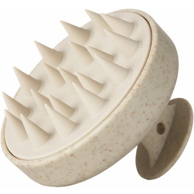 Mohani Hair Scalp Massager and Shampoo Brush Beige kartáč na mytí vlasů a masáž pokožky hlavy – Zbozi.Blesk.cz