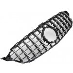 PROTEC Přední maska Mercedes W205 2018-2021 černá chromová – Sleviste.cz