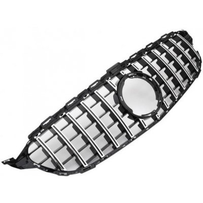 PROTEC Přední maska Mercedes W205 2018-2021 černá chromová – Sleviste.cz