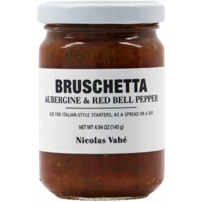 Nicolas Vahé Bruschetta lilek a červená paprika 140 g – Zboží Mobilmania