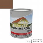 Dulux Univerzal lesk 0,75 l lesk sv. hnědá – Zboží Mobilmania