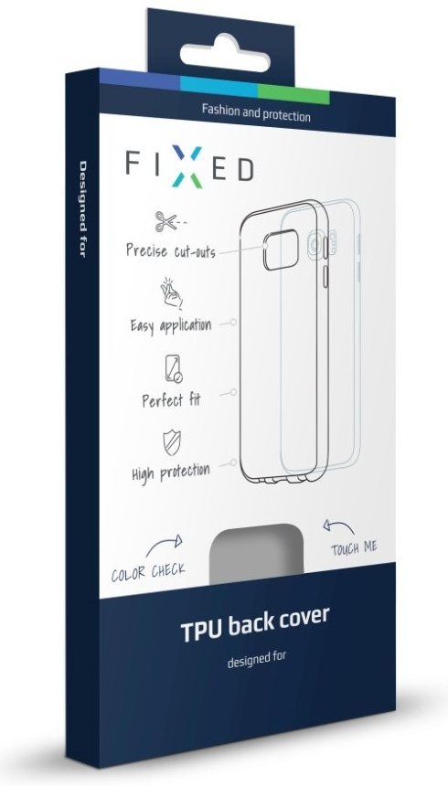 FIXED gelové pouzdro pro Apple iPhone 6/6S, čiré FIXTCC-003