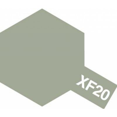 Tamiya Barva akrylová matnáStředně šedá Medium Grey Mini XF-20