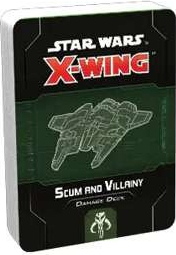 Star Wars X-Wing: Scum and Villainy Damage Deck