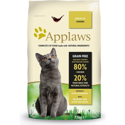Applaws Cat Senior s kuřecím masem 2 x 7,5 kg