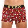 Boxerky, trenky, slipy Styx boxerky long art sportovní guma banány UN1359