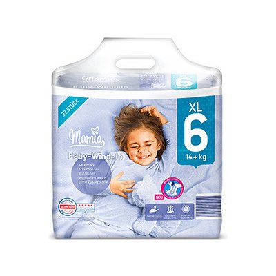 MAMIA pleny 6 XL 14 kg + 32 ks – Hledejceny.cz