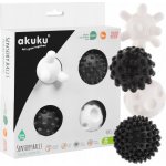 AKUKU Edukační senzorické balónky v krabičce černá bílá – Hledejceny.cz