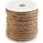 Jutový provázek Ø2,5 mm Balení: 1 ks, Varianta: režná přírodní – Zboží Dáma