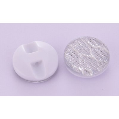 Knoflík 15 mm barevný třpytivý Varianta: 15 stříbrný – Hledejceny.cz