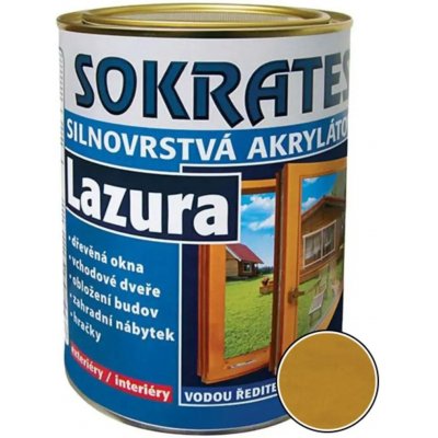 Sokrates Silnovrstvá akrylátová lazura 2 kg Dub – Sleviste.cz