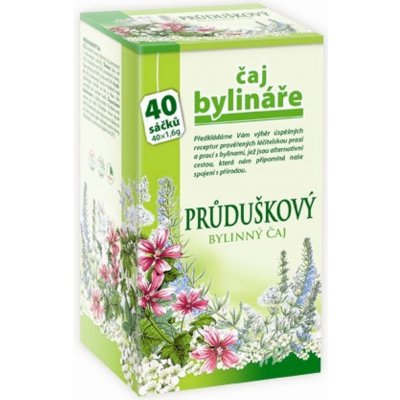 Bylinář Průduškový čaj 40 x 1,6 g