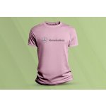 Sandratex dětské bavlněné tričko Mercedes-Benz růžová – Zboží Mobilmania