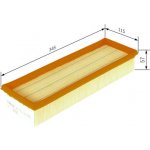 Vzduchový filtr BOSCH 1 457 433 299 – Zboží Mobilmania