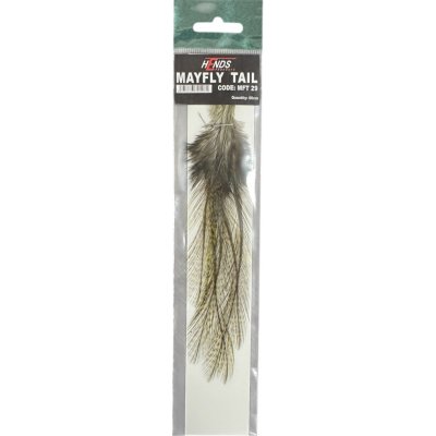 Hends Kohoutí Peří Mayfly Tail Olivová Barvená – Hledejceny.cz