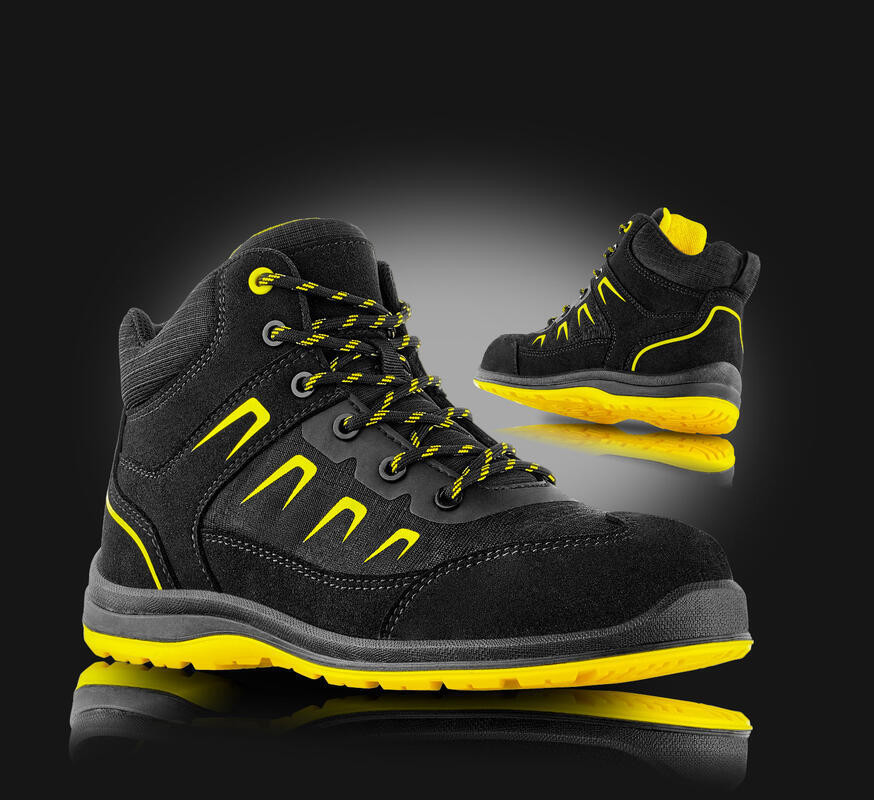 VM Footwear VM RHODOS 2020-O2 ESD kotník Černo-žlutá