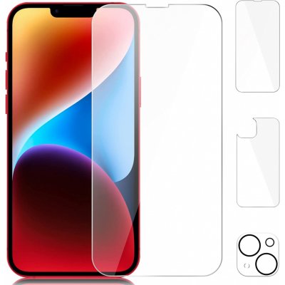 Bomba 3 v 1 Tvrzené ochranné sklo pro iPhone přední + zadní + foťák iPhone 14 Plus G013_IP14PLUS – Zboží Živě