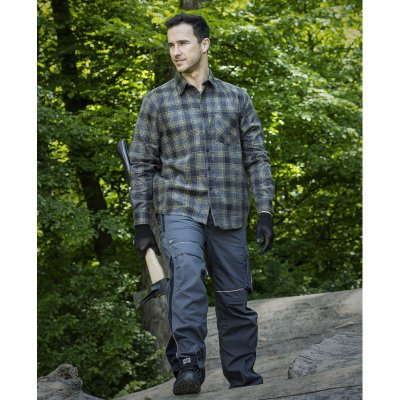 Ardon Urban flanelová košile H20090 černá – Sleviste.cz