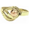 Prsteny Zlatnictví Zlatíčko zlatý prsten kombinovaný rytý 01.585
