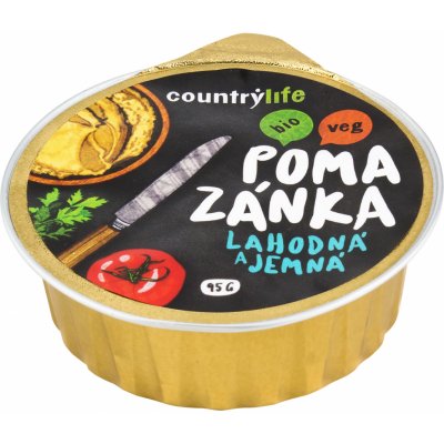 Country Life Pomazánka jemná a lahodná Bio 95 g – Zboží Dáma