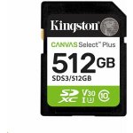 Kingston SDXC 512GB Canvas Select Plus SDS3/512GB – Zbozi.Blesk.cz