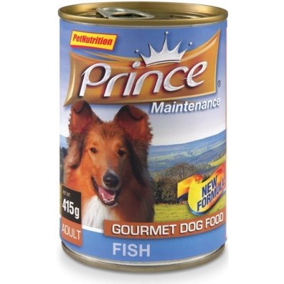 Prince Dog s kousky ryb 415 g