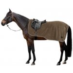 HORZE Bederní deka Maequess fleecová walnut – Zboží Mobilmania