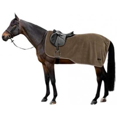 HORZE Bederní deka Maequess fleecová walnut – Zboží Mobilmania