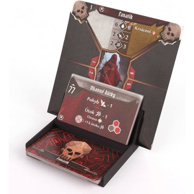 Držák na karty pro Gloomhaven Varianta: Pro balíčky monster