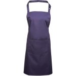 Premier Workwear Keprová pracovní zástěra s kapsou z kolekce Colours Collection Fialová 72x86cm PW154 – Hledejceny.cz