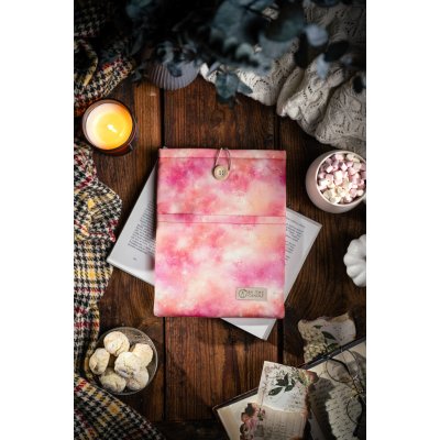 Látkový obal na knihy booksleeve Červená mlhovina – Zboží Dáma