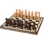 Dřevěné šachy Cézar střední – Zboží Dáma Dřevěné šachy Cézar střední – Zboží Dáma