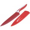 Kuchyňský nůž SMART COOK Ocelový nůž s keramickým povlakem nízký 33 cm