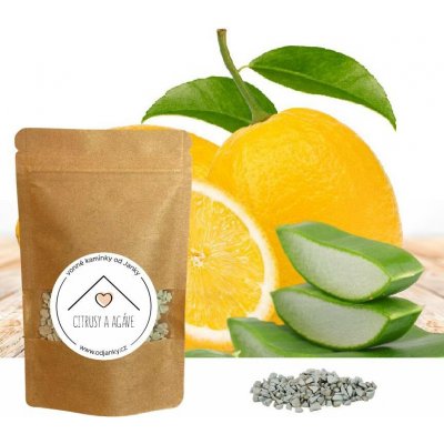 Od Janky vonné kamínky Citrusy a agáve 60 g v kompostovatelném sáčku – Sleviste.cz