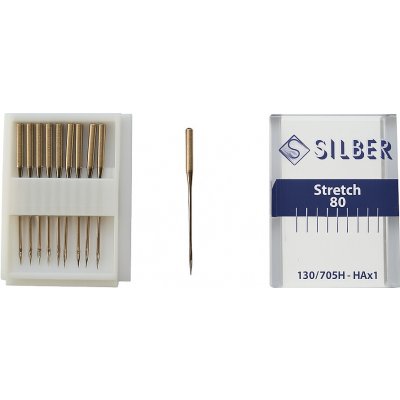 Jehly Silber stretch 80 množství: 50 – Zboží Dáma