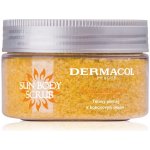 Dermacol Sun cukrový tělový peeling s vůní broskve 200 g – Zboží Dáma