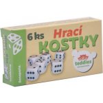 Bonaparte Hra kostky hrací 13x13mm set 6ks – Zboží Živě