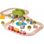 Bigjigs Rail Dřevěná vláčkodráha farma