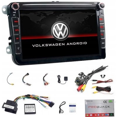 Projack VW Škoda Seat ANDROID 2GB 64GB Q8 520 – Zboží Mobilmania