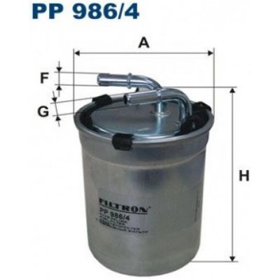 FILTRON Palivový filtr PP 986/4 – Hledejceny.cz